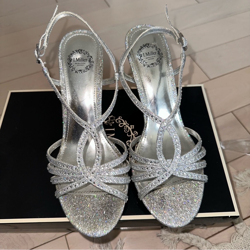 Silver heels